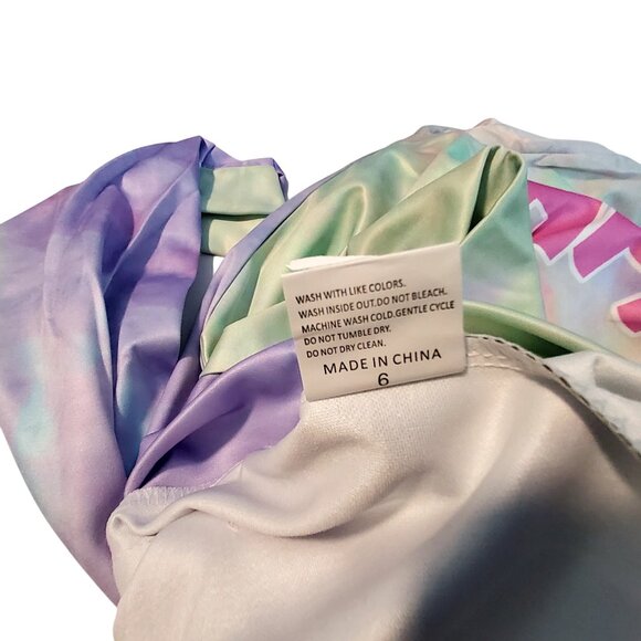 Aphmau Tie-Dye Hoodie & Sweatpants Set For Kids Size 6 Two side pockets - Picture 7 of 14